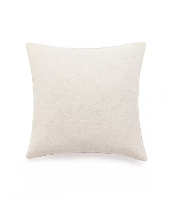 Customized Fashion Woven Square 100 Linen Pillowcase Throw Pillow For